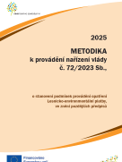 Metodika k provádění nařízení vlády č. 72/2023 Sb., platná pro rok 2025