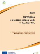 Metodika k provádění nařízení vlády č. 62/2023 Sb., pro rok 2025
