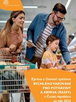 Zpráva o činnosti systému Rychlého varování pro potraviny a krmiva (RASFF) v ČR za rok 2024