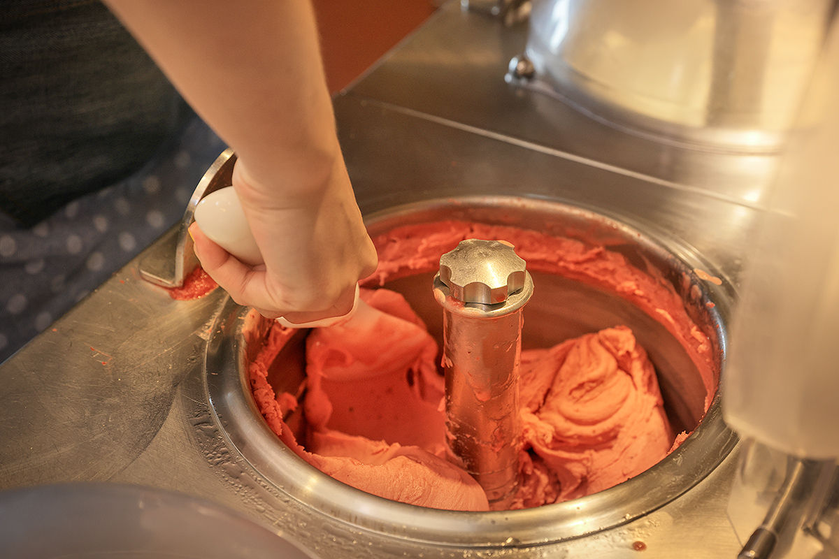 Pořízení strojů pro výrobu a prodej zmrzliny