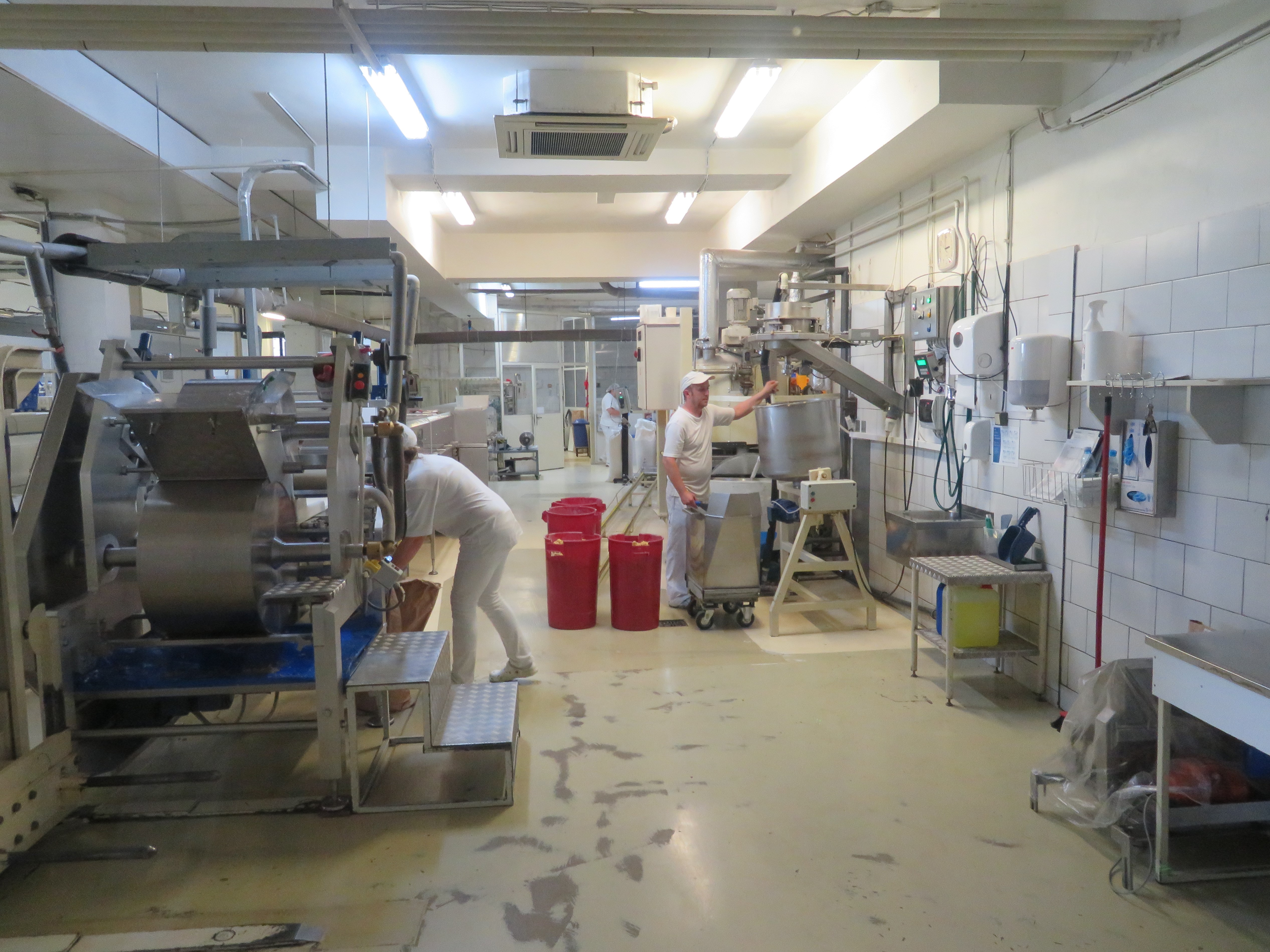 Modernizace linky na výrobu tyčinek s ovocnou složkou